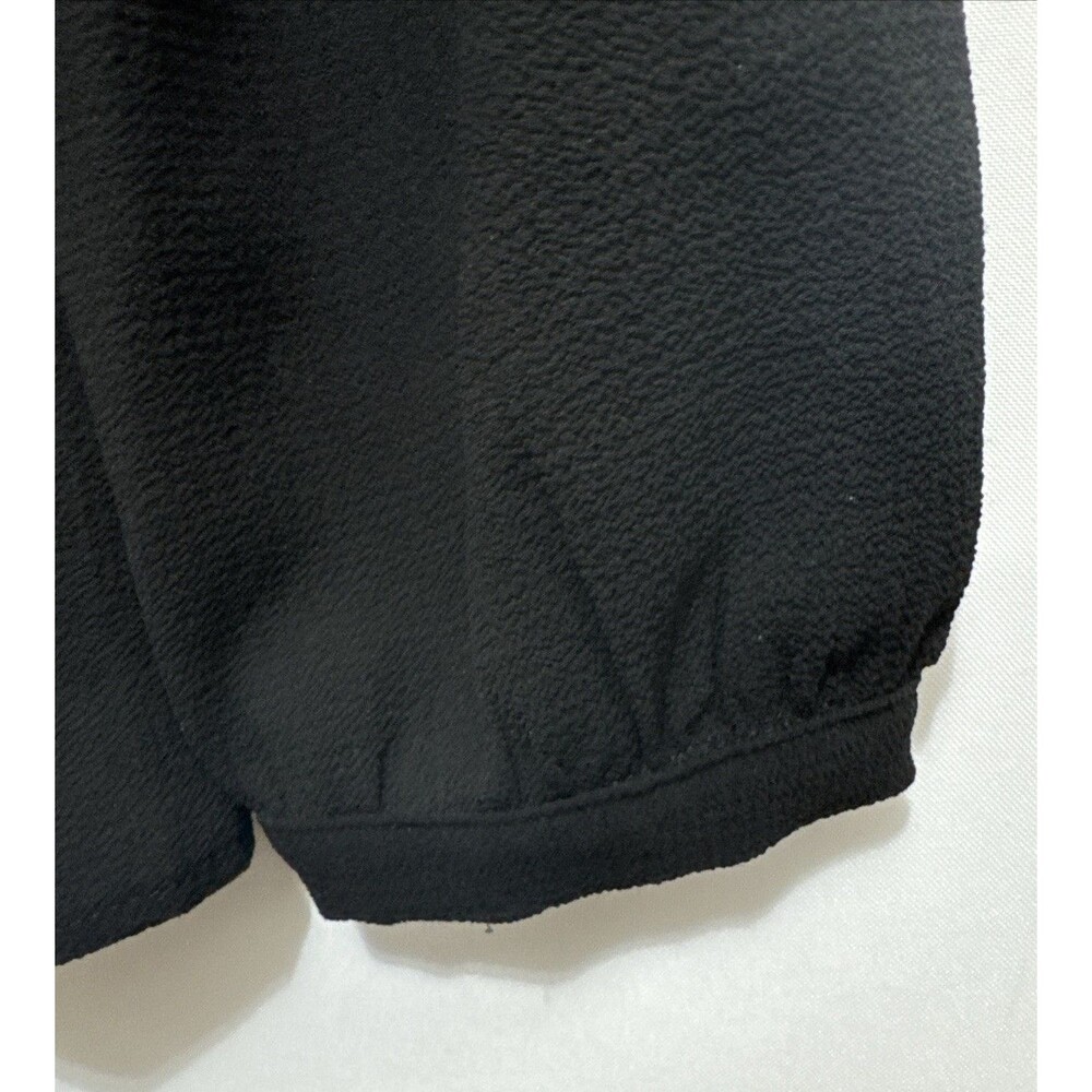 NSR Black Tie Neck Keyhole Blouse Size XS - Picture 4 of 12